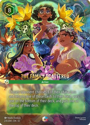 The Family Scattered (Enchanted) (231/204) - Wilds Unknown HOLOFOIL