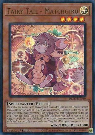 ULTRA RARE Fairy Tail - Matchgiru (BLZD-EN016) - Blazing Dominion 1st Edition