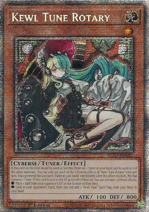 STARLIGHT RARE Kewl Tune Rotary (Starlight Rare) (BLZD-EN021) - Blazing Dominion 1st Edition