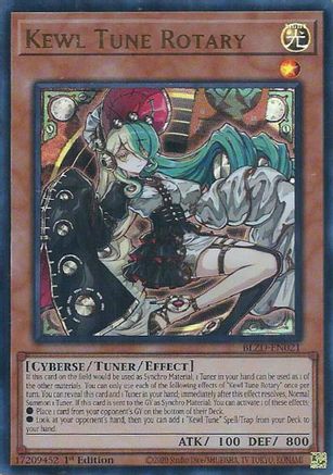 ULTRA RARE Kewl Tune Rotary (BLZD-EN021) - Blazing Dominion 1st Edition