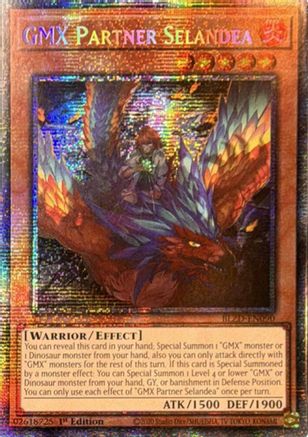 STARLIGHT RARE GMX Partner Selandea (Starlight Rare) (BLZD-EN090) - Blazing Dominion 1st Edition