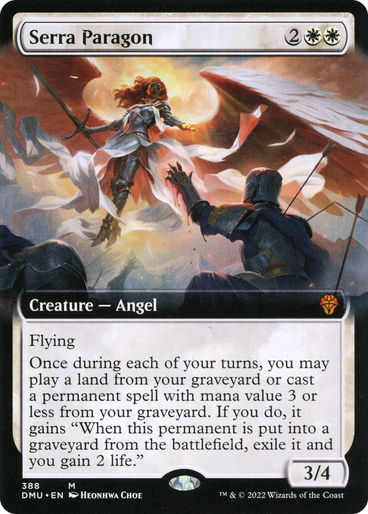 Serra Paragon (Extended Art) (DMU-388) - Dominaria United - Magic The Gathering