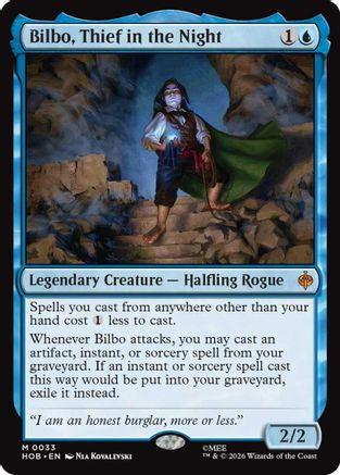Bilbo, Thief in the Night (HOB-033) - The Hobbit - Magic The Gathering