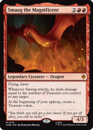 Smaug the Magnificent (HOB-110) - The Hobbit - Magic The Gathering