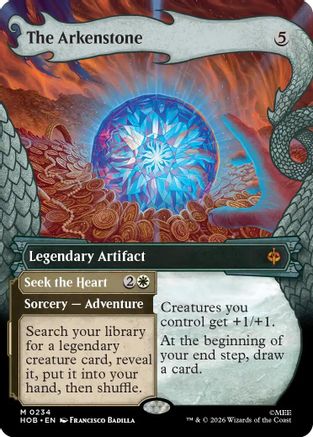 The Arkenstone (Showcase) (HOB-234) - The Hobbit - Magic The Gathering