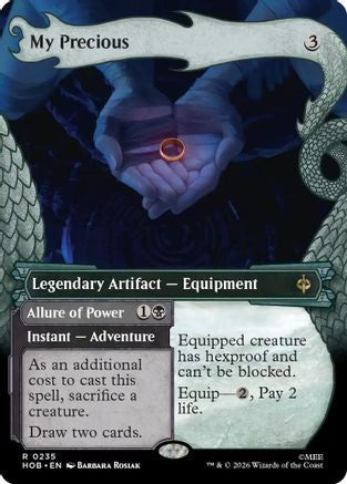 FOIL My Precious (Showcase) (HOB-235) - The Hobbit - Magic The Gathering