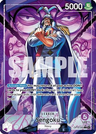 Sengoku (060) (Alternate Art) (OP16-060) - The Time of Battle