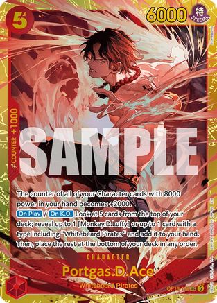Portgas.D.Ace (118) (OP16-118) - The Time of Battle