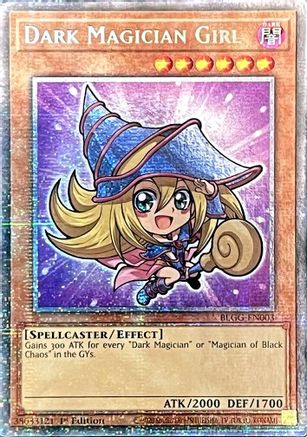 STARLIGHT RARE Dark Magician Girl (Starlight Rare) (BLGG-EN003) - Battles of Legend: Glorious Gallery 1st Edition