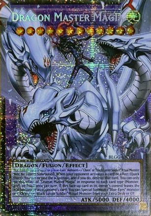 STARLIGHT RARE Dragon Master Magia (Starlight Rare) (BLGG-EN137) - Battles of Legend: Glorious Gallery 1st Edition