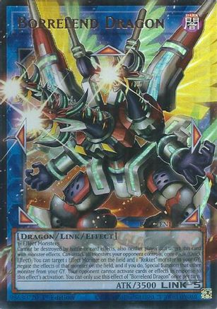 ULTRA RARE Borrelend Dragon (BLGG-EN142) - Battles of Legend: Glorious Gallery 1st Edition