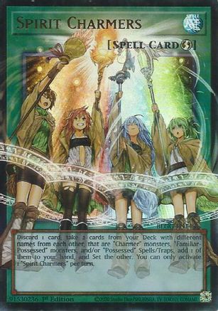 ULTRA RARE Spirit Charmers (BLGG-EN145) - Battles of Legend: Glorious Gallery 1st Edition