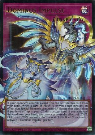 ULTRA RARE Dominus Impulse (BLGG-EN146) - Battles of Legend: Glorious Gallery 1st Edition
