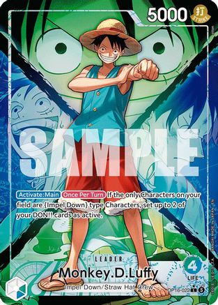 Monkey.D.Luffy (022) (Alternate Art) (OP16-022) - The Time of Battle