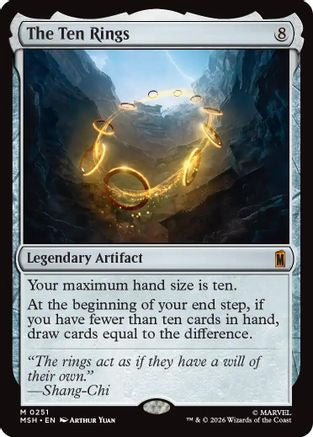 The Ten Rings (MSH-251) - Marvel Super Heroes - Magic The Gathering