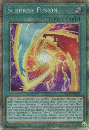 STARLIGHT RARE Surprise Fusion (Starlight Rare) (BLGG-EN041) - Battles of Legend: Glorious Gallery 1st Edition