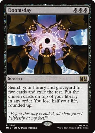Doomsday (MSC-796) - Commander: Marvel Super Heroes - Magic The Gathering