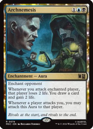 FOIL Archnemesis (Surge Foil) (MSC-074) - Commander: Marvel Super Heroes - Magic The Gathering