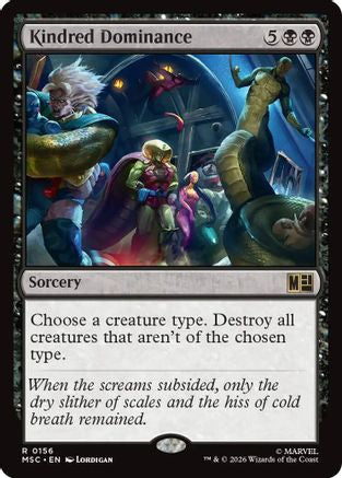 Kindred Dominance (MSC-156) - Commander: Marvel Super Heroes - Magic The Gathering