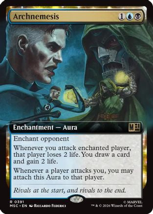 Archnemesis (Extended Art) (MSC-391) - Commander: Marvel Super Heroes - Magic The Gathering