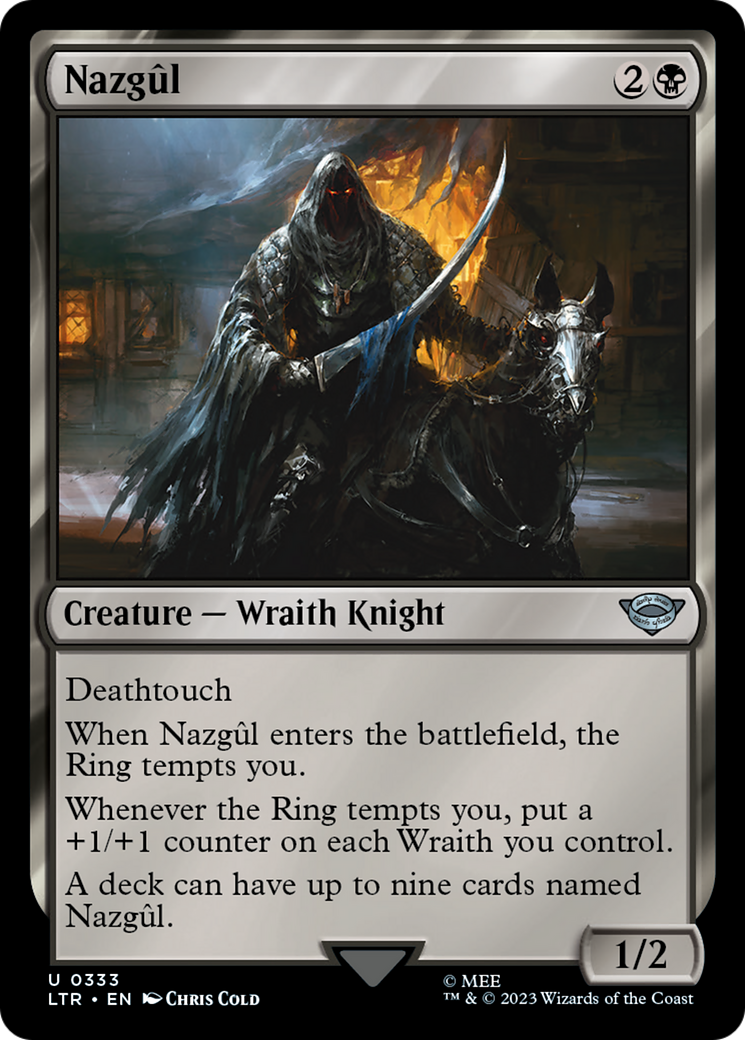 Nazgul (0333) (LTR-333) - The Lord of the Rings: Tales of Middle-earth - Magic The Gathering