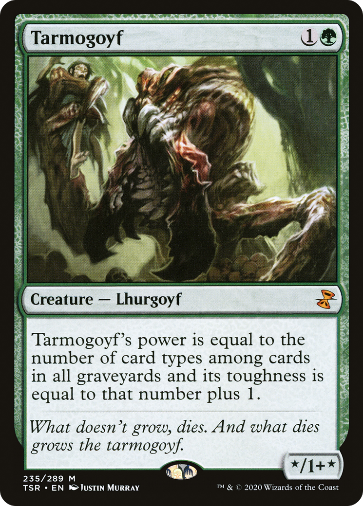 FOIL Tarmogoyf (TSR-235) - Time Spiral Remastered - Magic The Gathering