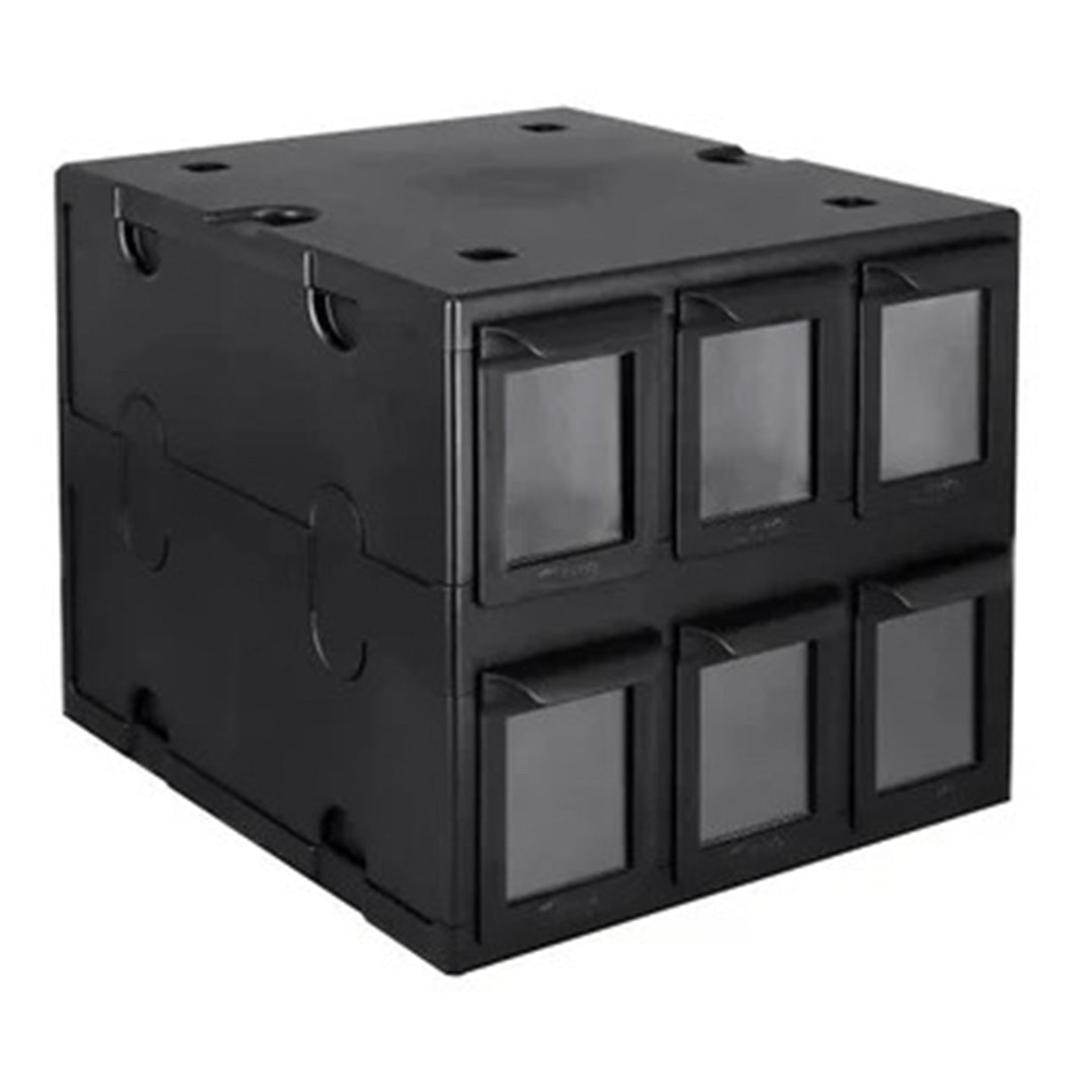 BCW 6 Drawer Card Catalog - Black