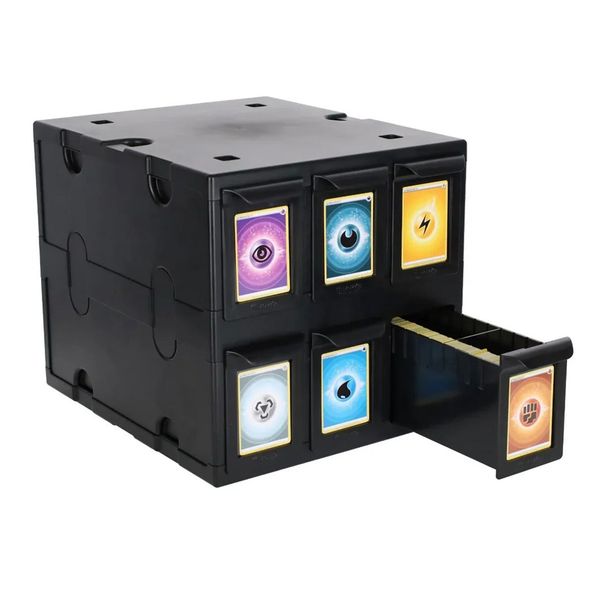 BCW 6 Drawer Card Catalog - Black