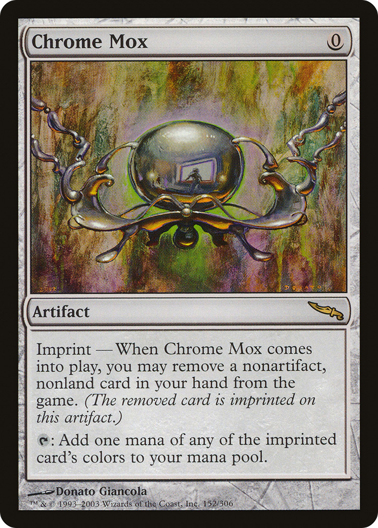 Chrome Mox (MRD-152) - Mirrodin - Magic The Gathering