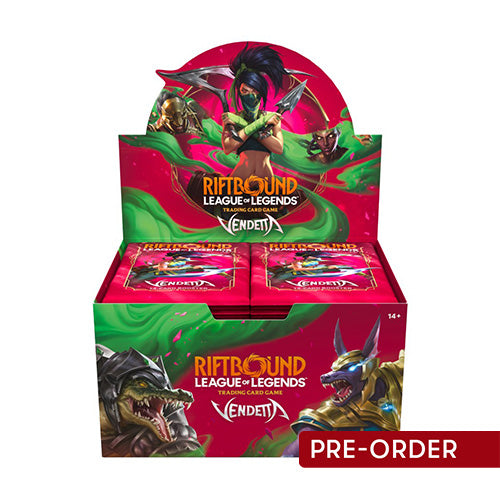 Riftbound League of Legends TCG Vendetta Booster Box
