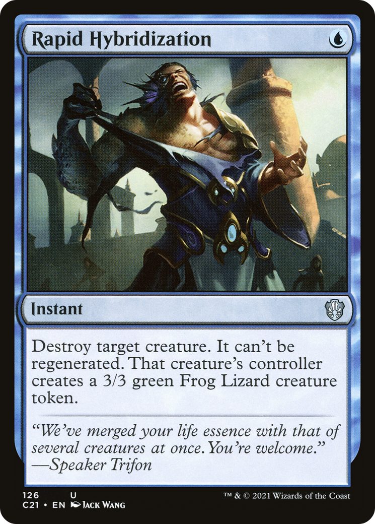 Rapid Hybridization (C21-126) - Commander 2021 - Magic The Gathering