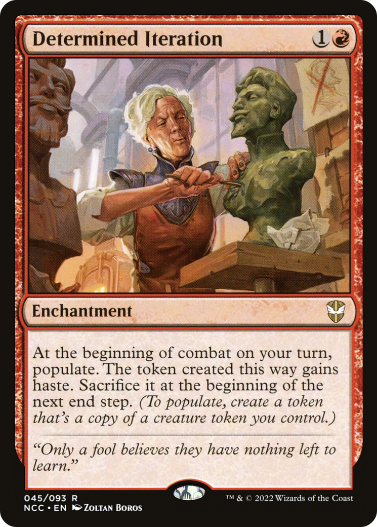 Determined Iteration (NCC-045) - New Capenna Commander - Magic The Gathering
