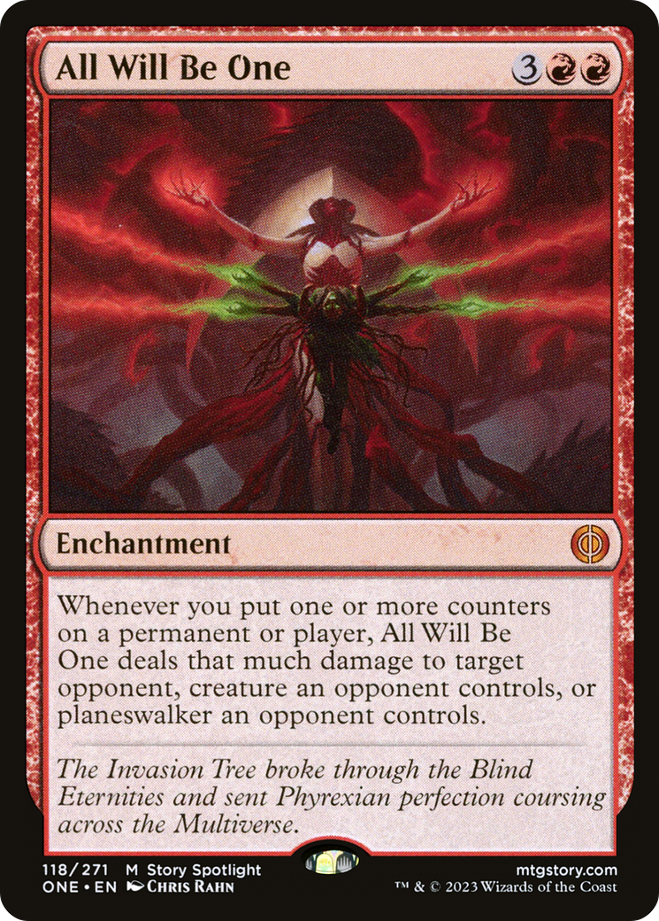 FOIL All Will Be One (ONE-118) - Phyrexia: All Will Be One - Magic The Gathering
