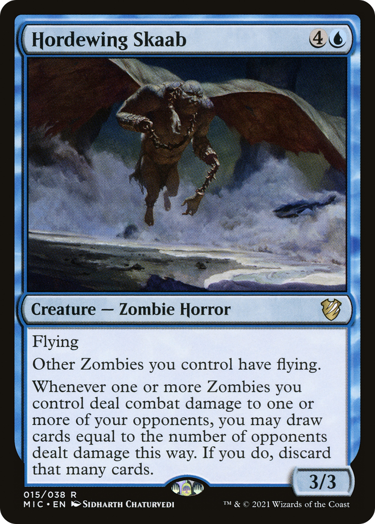 Hordewing Skaab (MIC-015) - Midnight Hunt Commander - Magic The Gathering