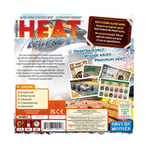 Heat Legends Expansion