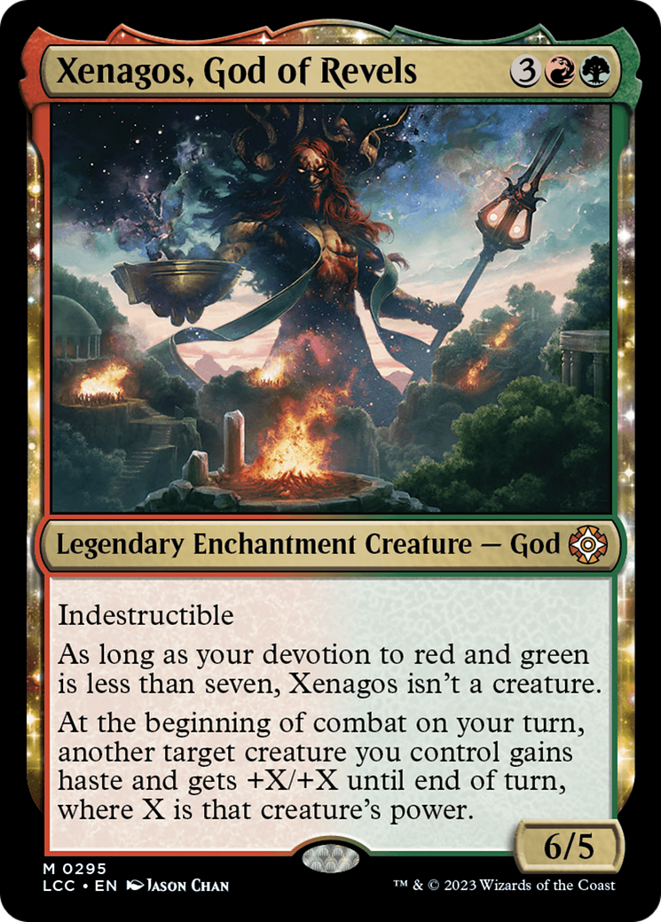 Xenagos, God of Revels (LCC-295) - The Lost Caverns of Ixalan Commander - Magic The Gathering