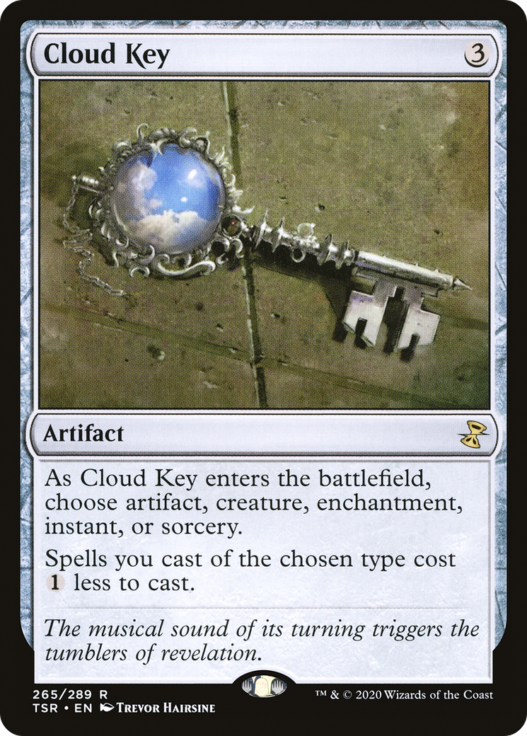 FOIL Cloud Key (TSR-265) - Time Spiral Remastered - Magic The Gathering