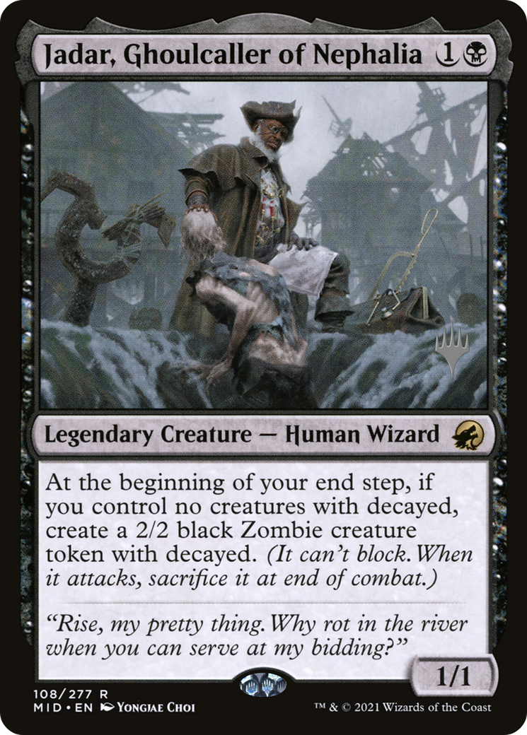 Jadar, Ghoulcaller of Nephalia (PPMID-108P) - Innistrad: Midnight Hunt Promos - Magic The Gathering