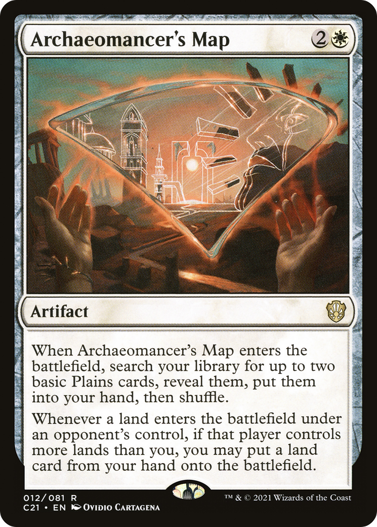 Archaeomancer's Map (C21-012) - Commander 2021 - Magic The Gathering