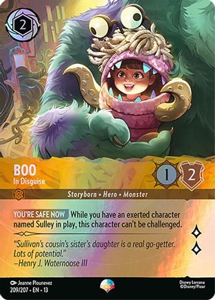 Boo - In Disguise (Epic) (209/204) - Attack of the Vine HOLOFOIL
