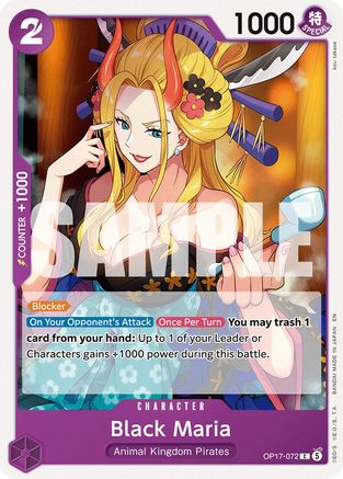 Black Maria (OP17-072) - The World's Strongest Warriors One Piece
