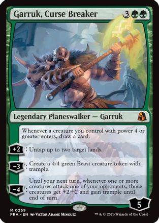Garruk, Curse Breaker (FRA-259) - Reality Fracture - Magic The Gathering