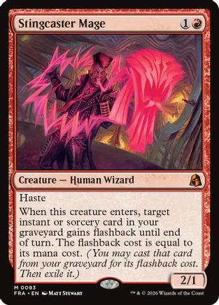 Stingcaster Mage (FRA-093) - Reality Fracture - Magic The Gathering