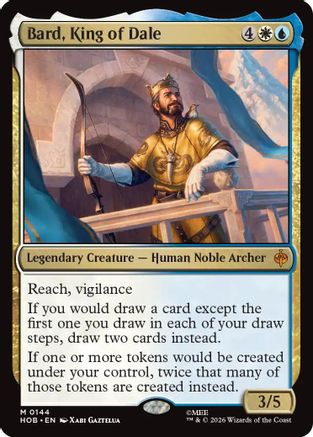 FOIL Bard, King of Dale (HOB-144) - The Hobbit - Magic The Gathering