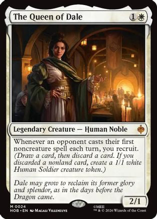 The Queen of Dale (HOB-024) - The Hobbit - Magic The Gathering