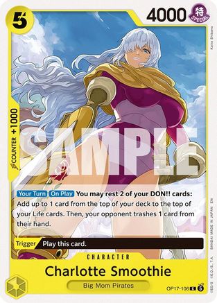 Charlotte Smoothie (OP17-106) - The World's Strongest Warriors One Piece