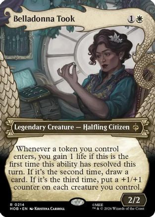 FOIL Belladonna Took (Showcase) (HOB-214) - The Hobbit - Magic The Gathering