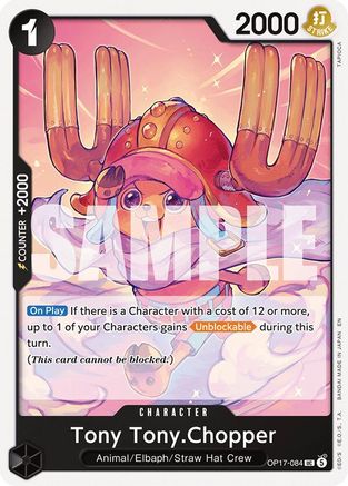Tony Tony.Chopper (OP17-084) - The World's Strongest Warriors One Piece