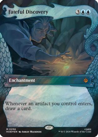 FOIL Fateful Discovery (Showcase) (Surge Foil) (HOB-256) - The Hobbit - Magic The Gathering