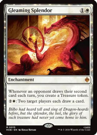 Gleaming Splendor (HOB-015) - The Hobbit - Magic The Gathering